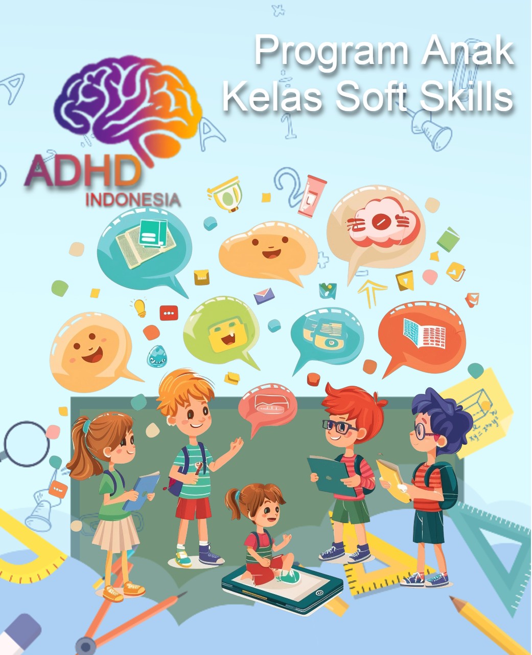 Program ADHD Indonesia Kota Binjai Kelas Soft Skills Anak ADHD